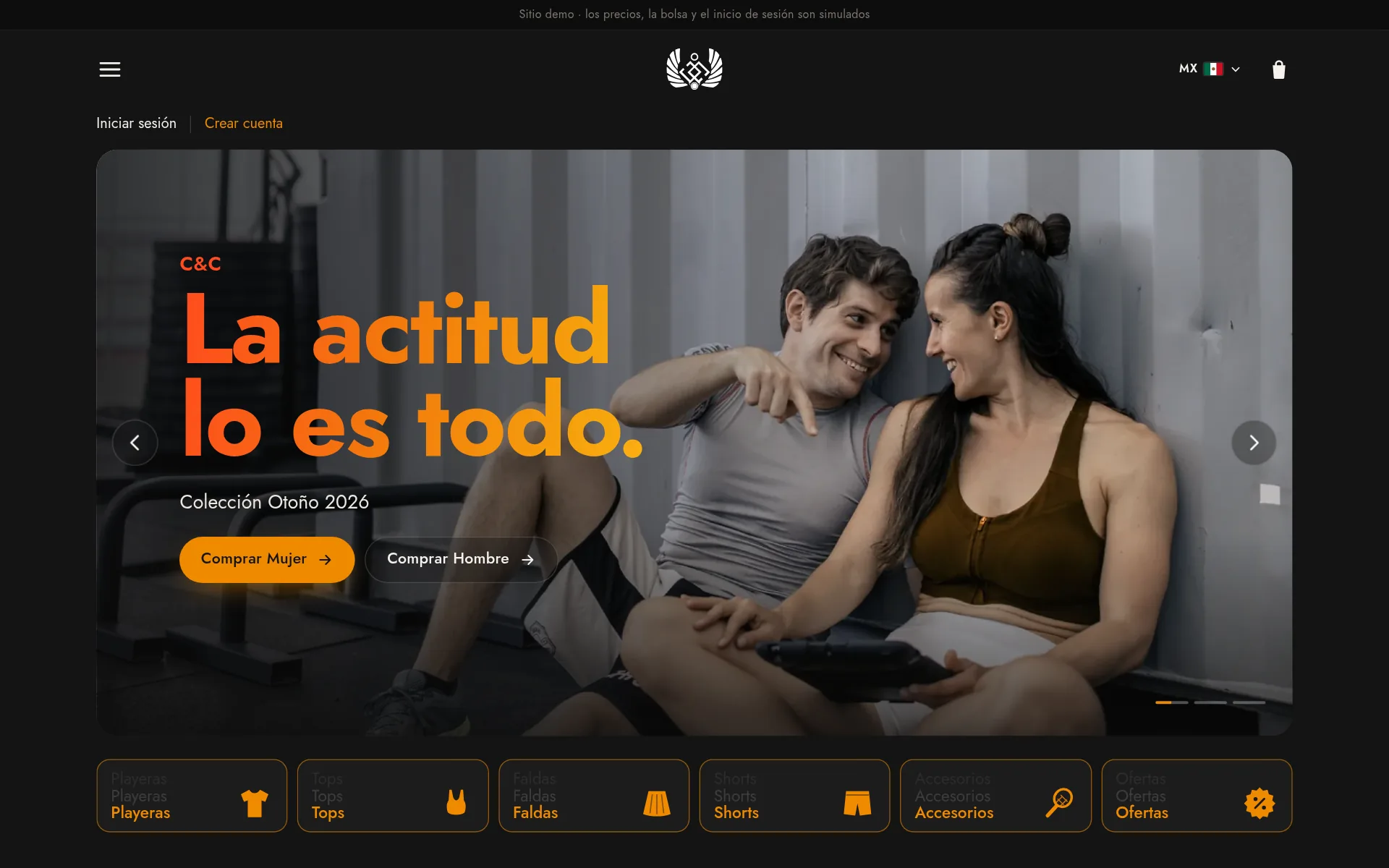 Captura 1 de C&C Sportwear (escritorio)